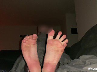 Imagine Worshipping these pink Soles! - Foot Tease