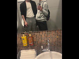 Twinks in the Library Bathroom