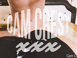 Cam Crest cums on Ditaya\u2019s black panties