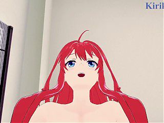 Itsuki Nakano and I have intense sex in the bedroom. - The Quintessential Quintuplets POV Hentai