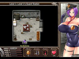 Prison de Karryn [jeu RPG Hentai] Ep.5 Branler des prisonniers dans le bar de la prison