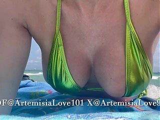 Artemisia Love and her big tits hanging out @ the beach OF@ArtemisiaLove101 X&IG @ArtemisiaLove9